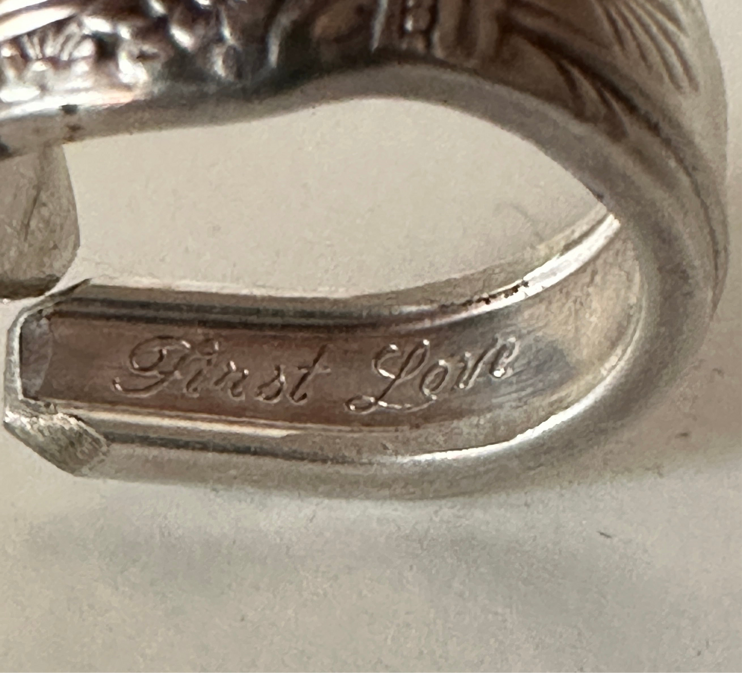 “first love” Ring