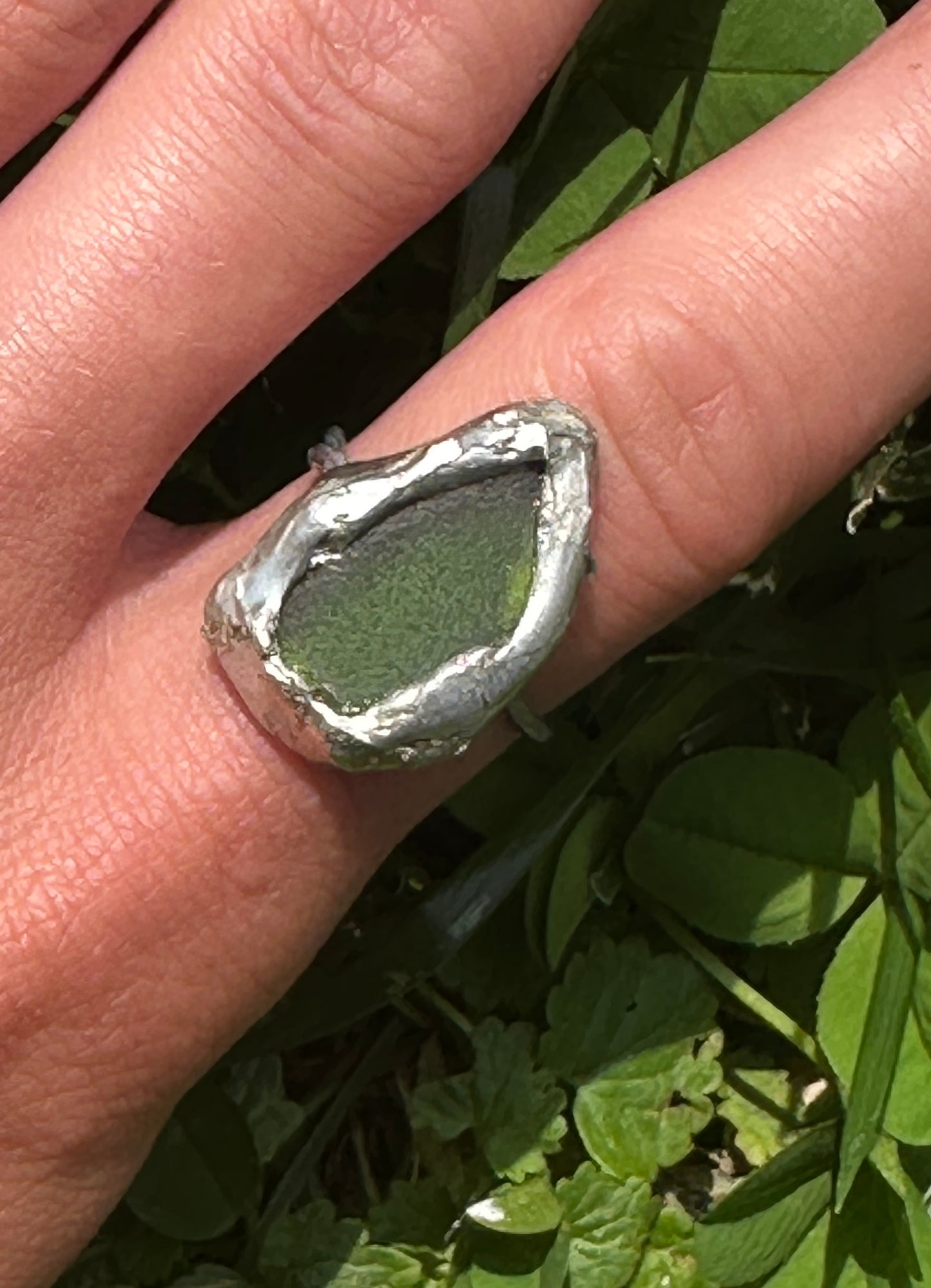 Oregon Sea Glass Ring