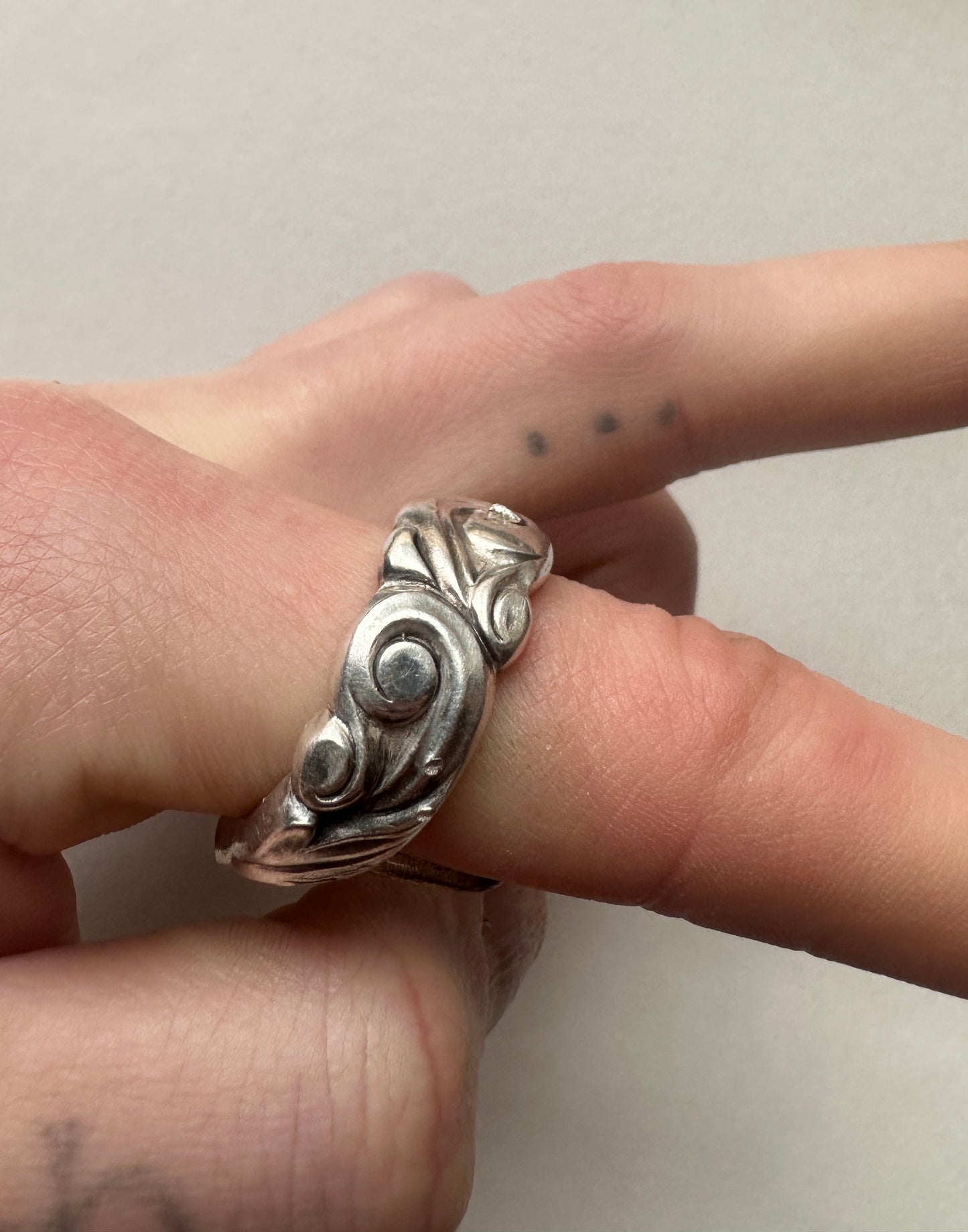Groovy Spoon Ring