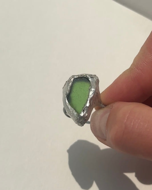 Oregon Sea Glass Ring